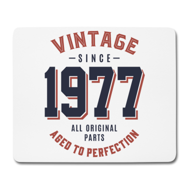 Geburtstagsgeschenk Oma Mousepad - Jahrgang seit 1977 Geburtstagsgeschenk