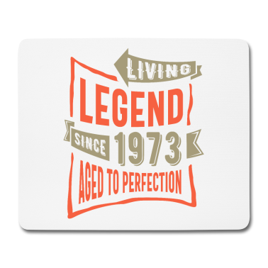 Geburtstagsgeschenk Oma Mousepad - Legende seit 1973 Geburtstagsgeschenk
