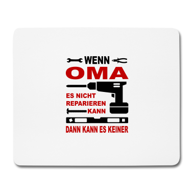 Geburtstagsgeschenk Oma Mousepad - Familie Geschenkidee Geburtstag OMA