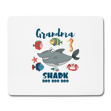 Geburtstagsgeschenk Oma Mousepad - Hei Oma Großmutter Enkel Spruch Geschenk