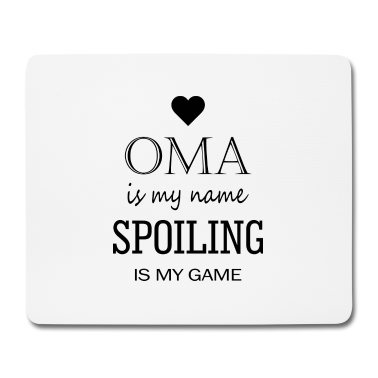 Geburtstagsgeschenk Oma Mousepad - Oma Liebe Herz Familie Kinder Geschenk