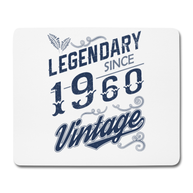 Geburtstagsgeschenk Oma Mousepad - Legendär seit 1960 Geburtstagsgeschenk für 60er