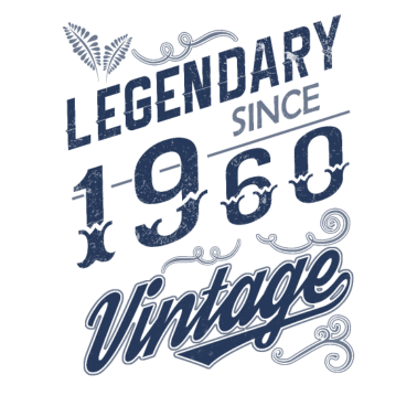 Motiv Legendär seit 1960 Geburtstagsgeschenk für 60er