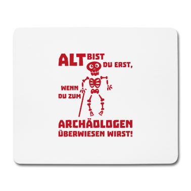 Geburtstagsgeschenk Oma Mousepad - Archäologen Oma Geschenk Liebe Familie Herz