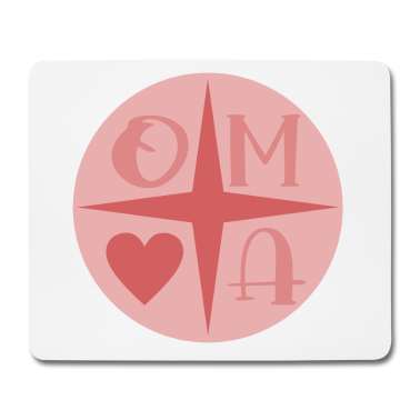 Geburtstagsgeschenk Oma Mousepad - OMA WERDEN SEIN SCHWANGERSCHAFT GEBURTSTAG GEBURT