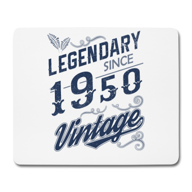 Geburtstagsgeschenk Oma Mousepad - Legendär seit 1950 Geburtstagsgeschenk für 50er