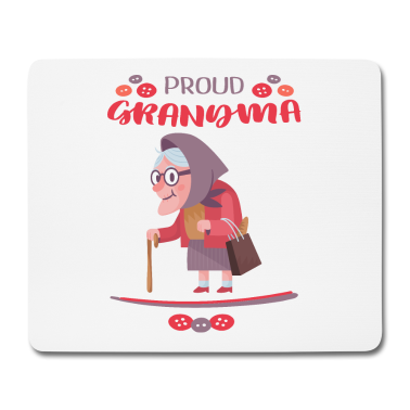 Geburtstagsgeschenk Oma Mousepad - Großeltern Enkelin Geburtstag Geschenk Oma