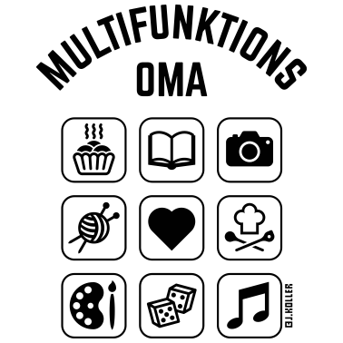 Motiv Multifunktions Oma (9 Icons)