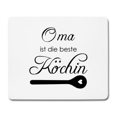 Geburtstagsgeschenk Oma Mousepad - Beste Köchin Kochen Oma Geschenk