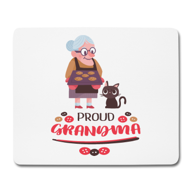 Geburtstagsgeschenk Oma Mousepad - Geschenk Oma Spruch Großmutter Weihnachten