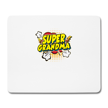 Geburtstagsgeschenk Oma Mousepad - Super Oma 01