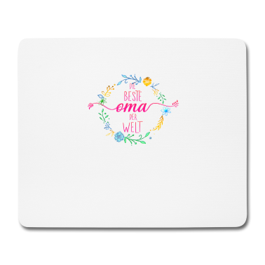 Geburtstagsgeschenk Oma Mousepad - Die beste Oma der Welt Muttertags Geschenk