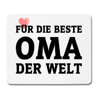Geburtstagsgeschenk Oma Mousepad - Beste Oma Geschenk Gesichtsmaske Tasse