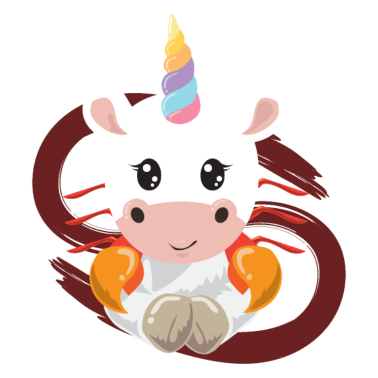 Motiv Einhorn Horoskop Krebs Geburtstagsgeschenk Idee