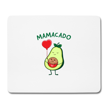 Geburtstagsgeschenk Oma Mousepad - Mama Avocado süßes Muttertag & Geburtstagsgeschenk