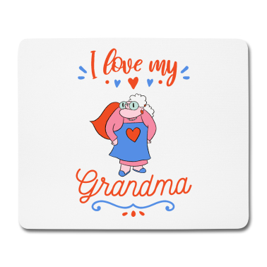 Geburtstagsgeschenk Oma Mousepad - Großmama Oma Geschenk Spruch Großmutter