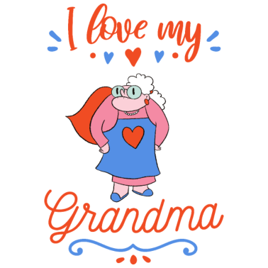 Motiv Großmama Oma Geschenk Spruch Großmutter