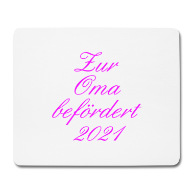 Geburtstagsgeschenk Oma Mousepad - Fur Oma befördert Herz Liebe Geschenk Familie