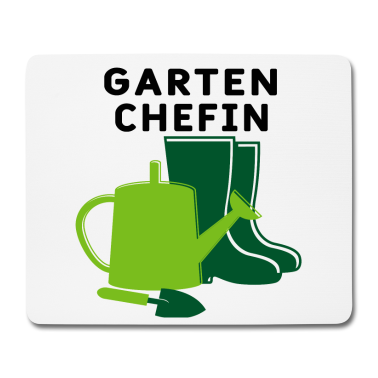 Geburtstagsgeschenk Oma Mousepad - Garten chefin Oma Familie Herz Liebe Geschenk