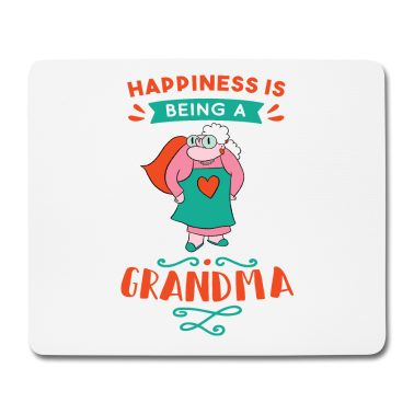Geburtstagsgeschenk Oma Mousepad - Großmama Oma Geschenk Spruch Großmutter