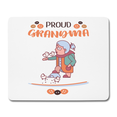 Geburtstagsgeschenk Oma Mousepad - Großeltern Enkelin Geburtstag Geschenk Oma
