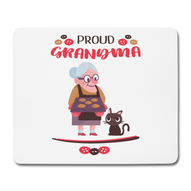 Geburtstagsgeschenk Oma Mousepad - Weihnachten Oma Geschenk Großmutter Geschenkidee