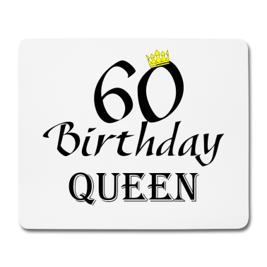 Geburtstagsgeschenk Oma Mousepad - Birthday queen Oma Familie Herz Liebe Geschenk