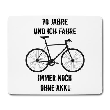 Geburtstagsgeschenk Oma Mousepad - 70 jahre und ich fahre Oma Liebe Geschenk Familie