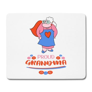 Geburtstagsgeschenk Oma Mousepad - Großeltern Enkelin Geburtstag Geschenk Oma