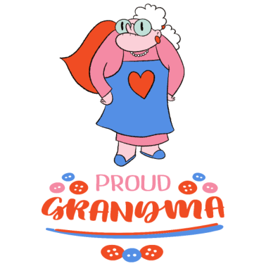 Motiv Großeltern Enkelin Geburtstag Geschenk Oma