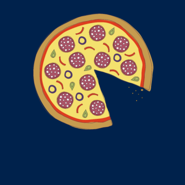 Motiv The Missing Pizza Salami - Matching Couple Love