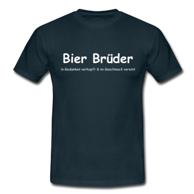 Partner T-Shirt - Bier Biertrinker Gruppen Partner Saufen Alkohol