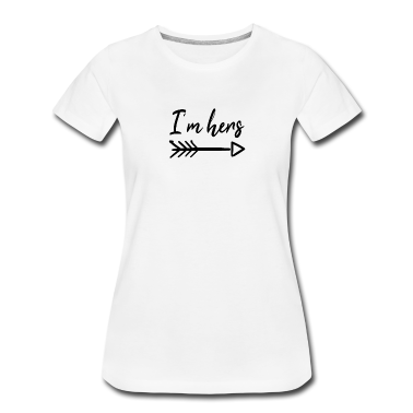 Partner T-Shirt - I'm Hers Lesbisch Lesbian Partnerlook 2