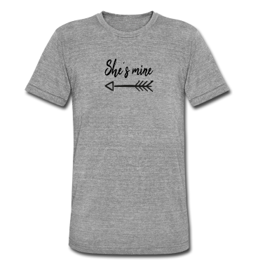 Partner T-Shirt - She's Mine Lesbisch Lesbian Partnerlook 1