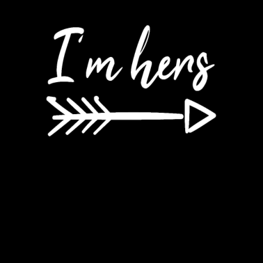 Motiv I'm Hers Lesbian Lesbisch Partnerlook 2