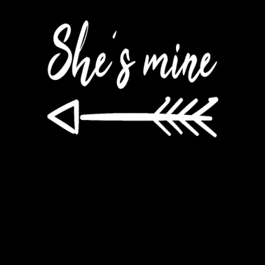 Motiv She's Mine Lesbian Lesbisch Partnerlook 1