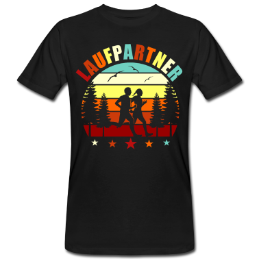 Partner T-Shirt - Laufpartner Laufen Partner Joggen Rennen Jogger Pa