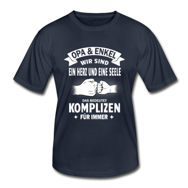 Partner T-Shirt - Opa Enkel Enkelkinder Opi Enkelin Komplizen