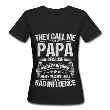 Partner T-Shirt - Mens They Call Me Papa Because Partner In Crime