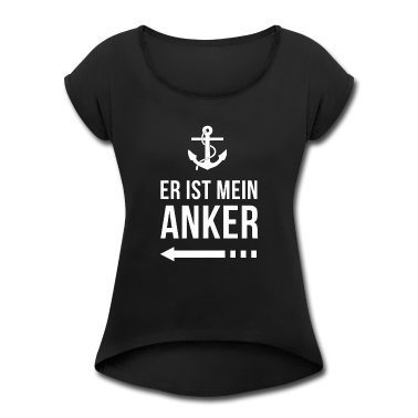 Partner T-Shirt - Er ist mein Anker | Partner Edition | Ehepaar Paar