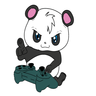 Motiv Panda Zocken