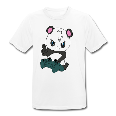 Partner T-Shirt - Panda Zocken