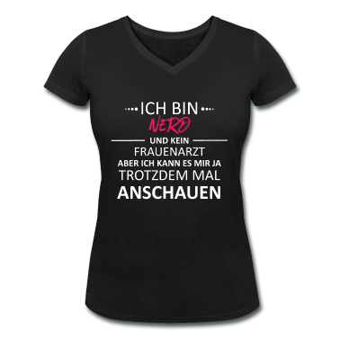 Partner T-Shirt - Ich bin Nerd kein Frauenarzt - Das Kultshirt