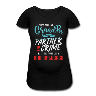 Partner T-Shirt - Opa ist Partner und schlechter Einfluss - Enkel