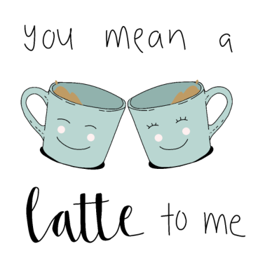 Motiv Latte Kaffee