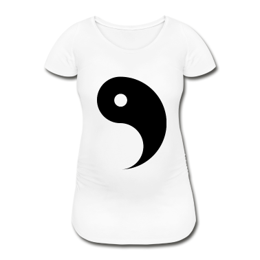 Partner T-Shirt - Geteiltes Ying und Yang Zeichen für Paare Yin Yang