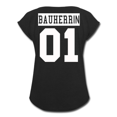 Partner T-Shirt - Bauherrin 01 Partner Hausbau Haus Richtfest Idee