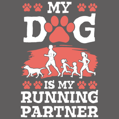 Motiv my dog my running partner