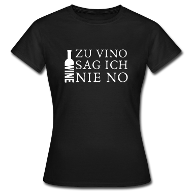 Partner T-Shirt - Lustiges Wein Vino Weinfest Spruch Geschenk