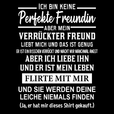 Motiv Freundin Freund Spruch Paar Pärchen Partnerlook